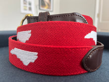 North Carolina State Needlepoint Belt